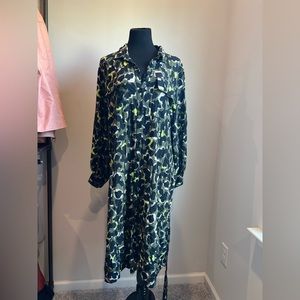 Button Down Belted Dress | Eloquii | Size 22